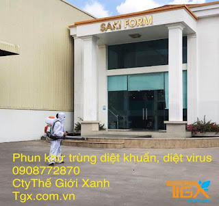 Phun khử trùng diệt khuẩn